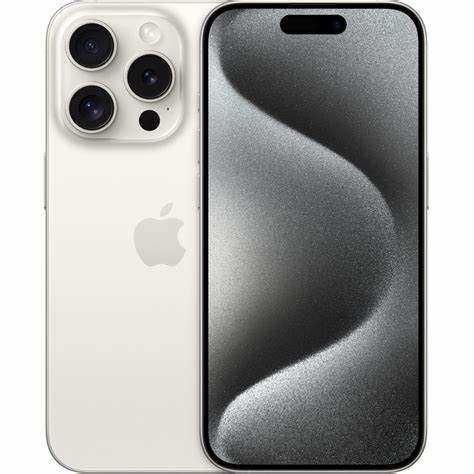 Apple iPhone 15 Pro (128GB) / MTQN3LL/A White Titanium - Image 2