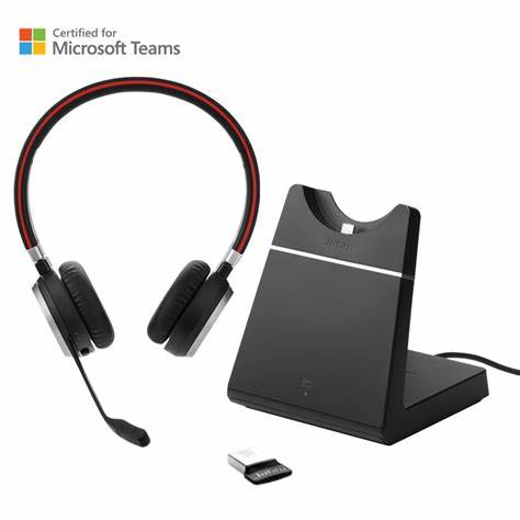 Jabra Evolve2 65 MS Stereo Headset - Black (26599-999-999) - Image 11