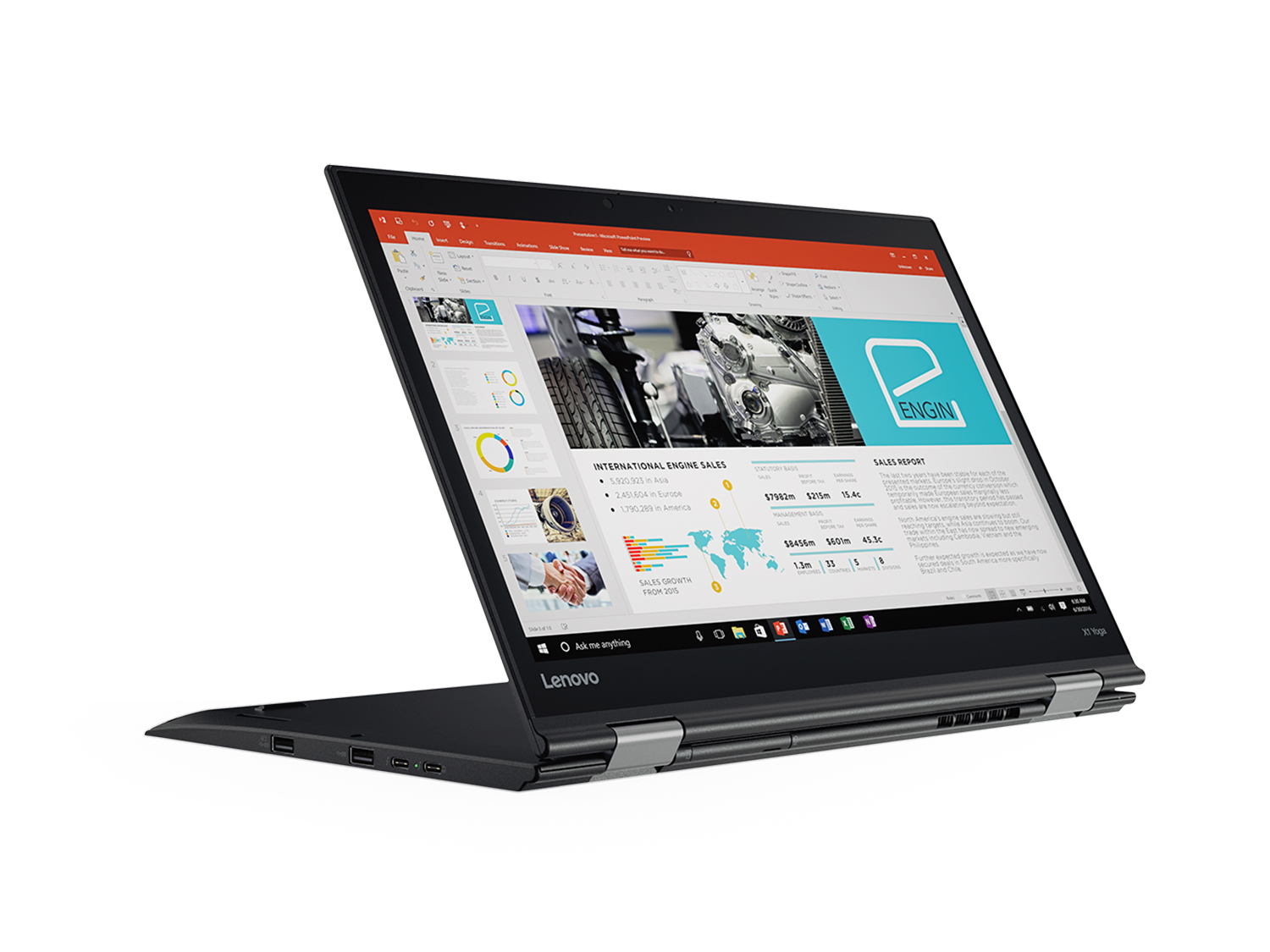 Lenovo ThinkPad X1 Yoga Gen 2 - 7th Gen Core i5, 8GB RAM, 256GB SSD, 14" Touchscreen, 2-in-1 Convertible - Image 4