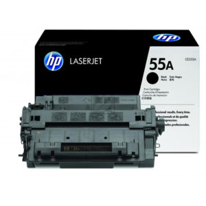 HP 55A Black Original LaserJet Toner Cartridge (CE255A)