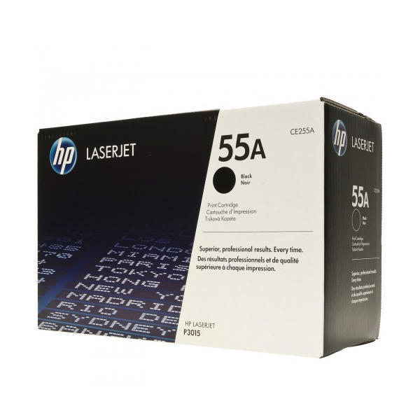 HP 55A Black Original LaserJet Toner Cartridge (CE255A) - Image 3
