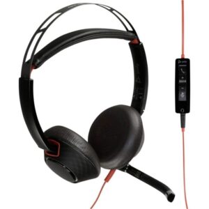 HP Poly Blackwire 5220 Stereo USB-C Headset +3.5mm Plug (8X231A6)