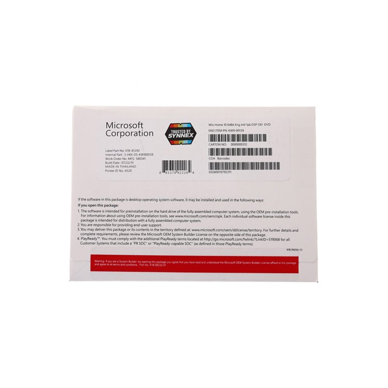 Microsoft Windows 11 Pro 64Bit Eng Intl 1pk DSP OEI DVD - Image 3