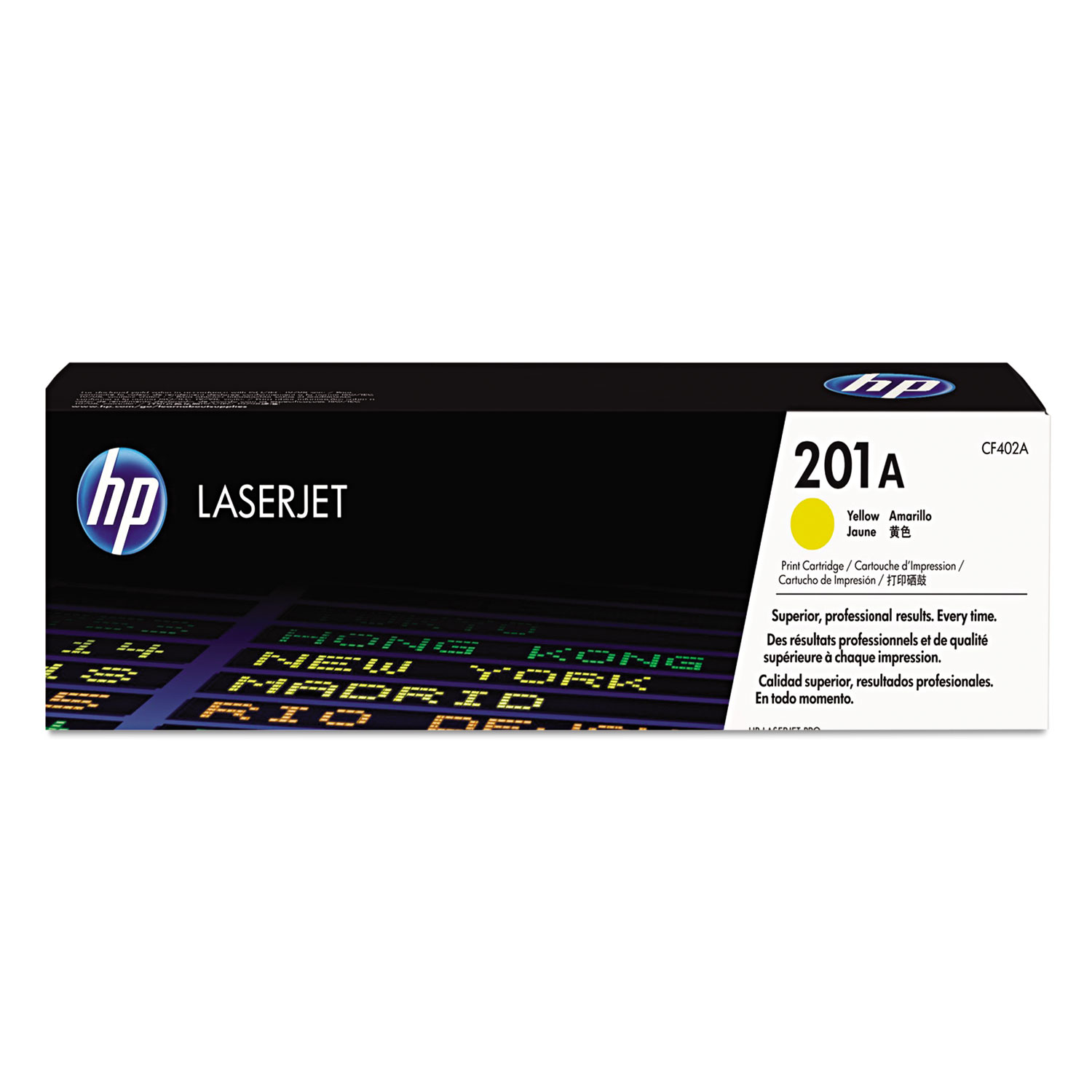 HP 201A Yellow Original LaserJet Toner Cartridge (CF402A)