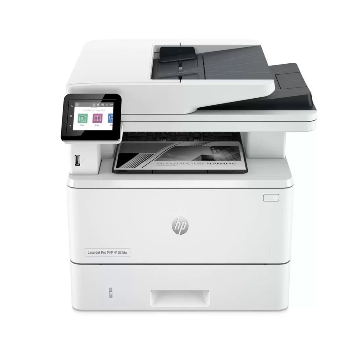 HP LaserJet Pro MFP 4103fdw Printer (2Z629A) – Monochrome Laser All-in-One - Image 2