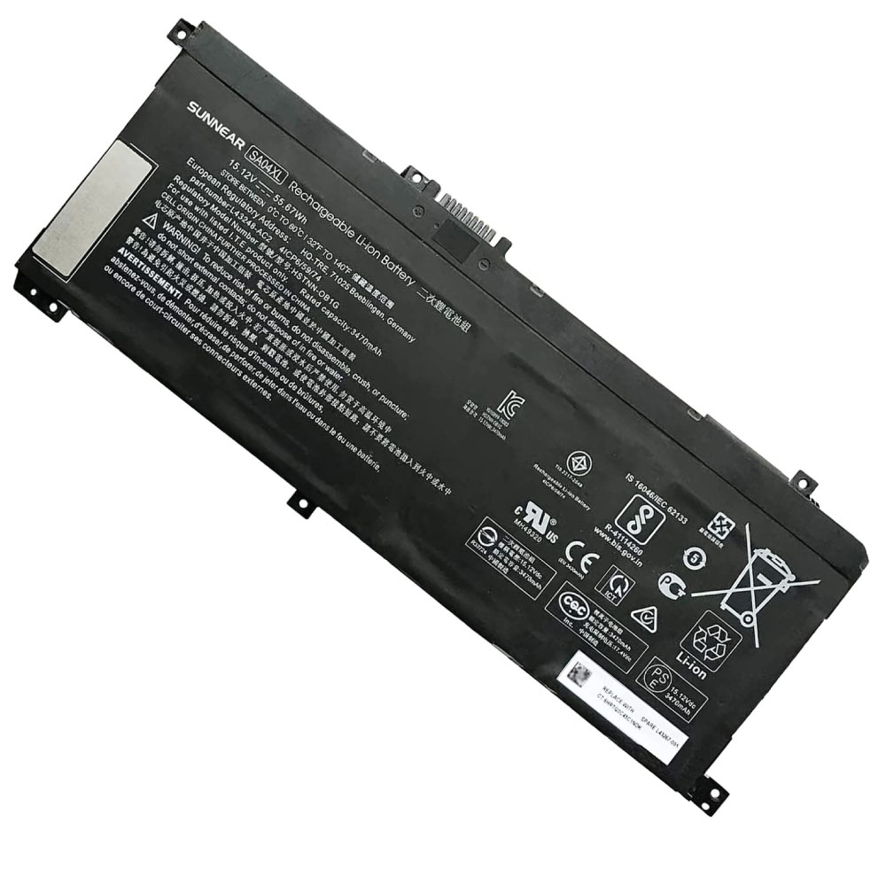 HP SA04XL Original Replacement Battery for HP Envy x360 & Envy 17 Series