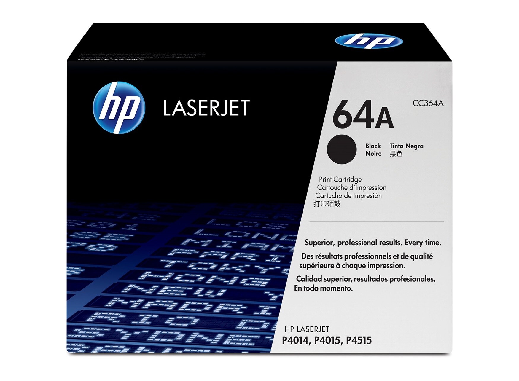 HP 64A Black Original LaserJet Toner Cartridge (CC364A) - Image 4