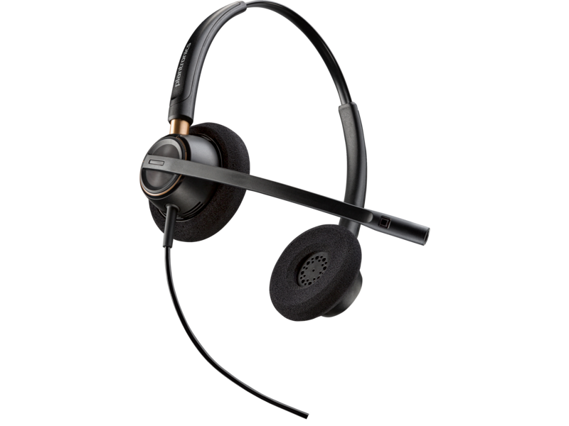 HP Poly EncorePro 520 On-Ear Wired Binaural Headset +Quick Disconnect (783P7AA) - Image 4