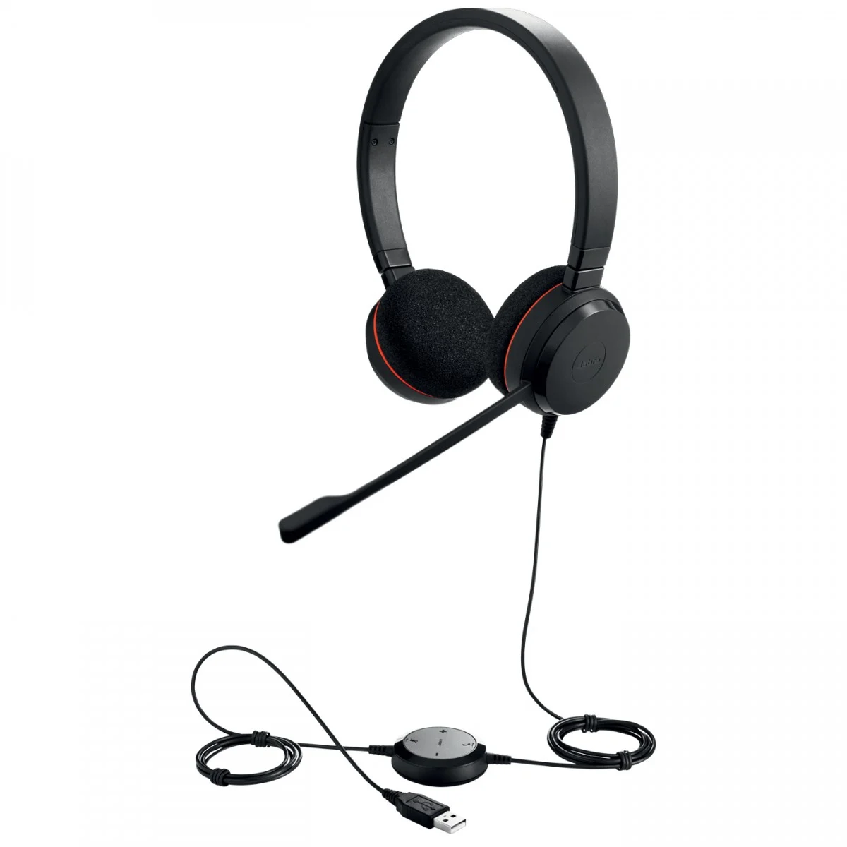 Jabra Evolve 20 MS Stereo Headset Head-band USB Type-A (4999-823-109)
