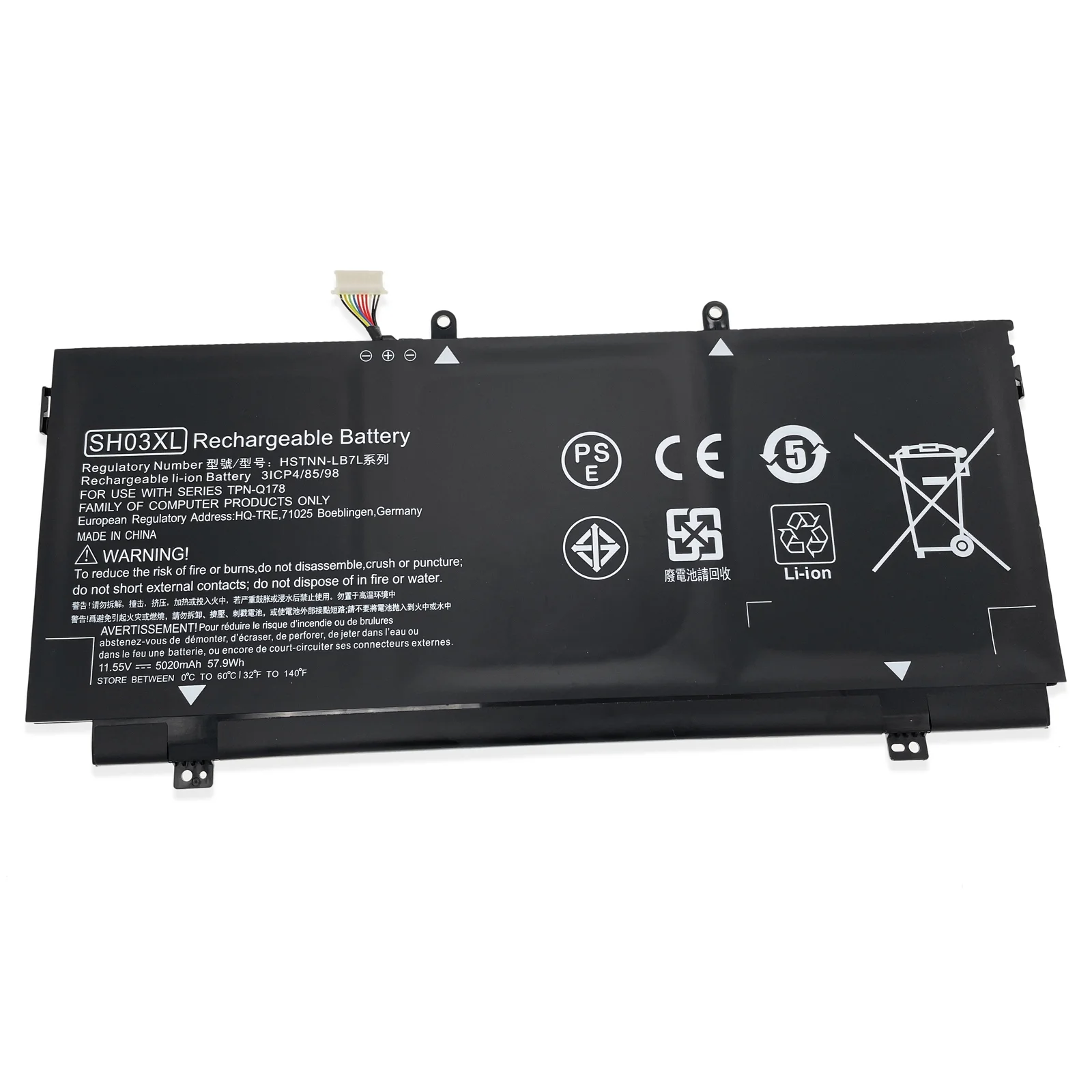 HP SH03XL Original Replacement Battery for Spectre x360 13 Series - Image 2