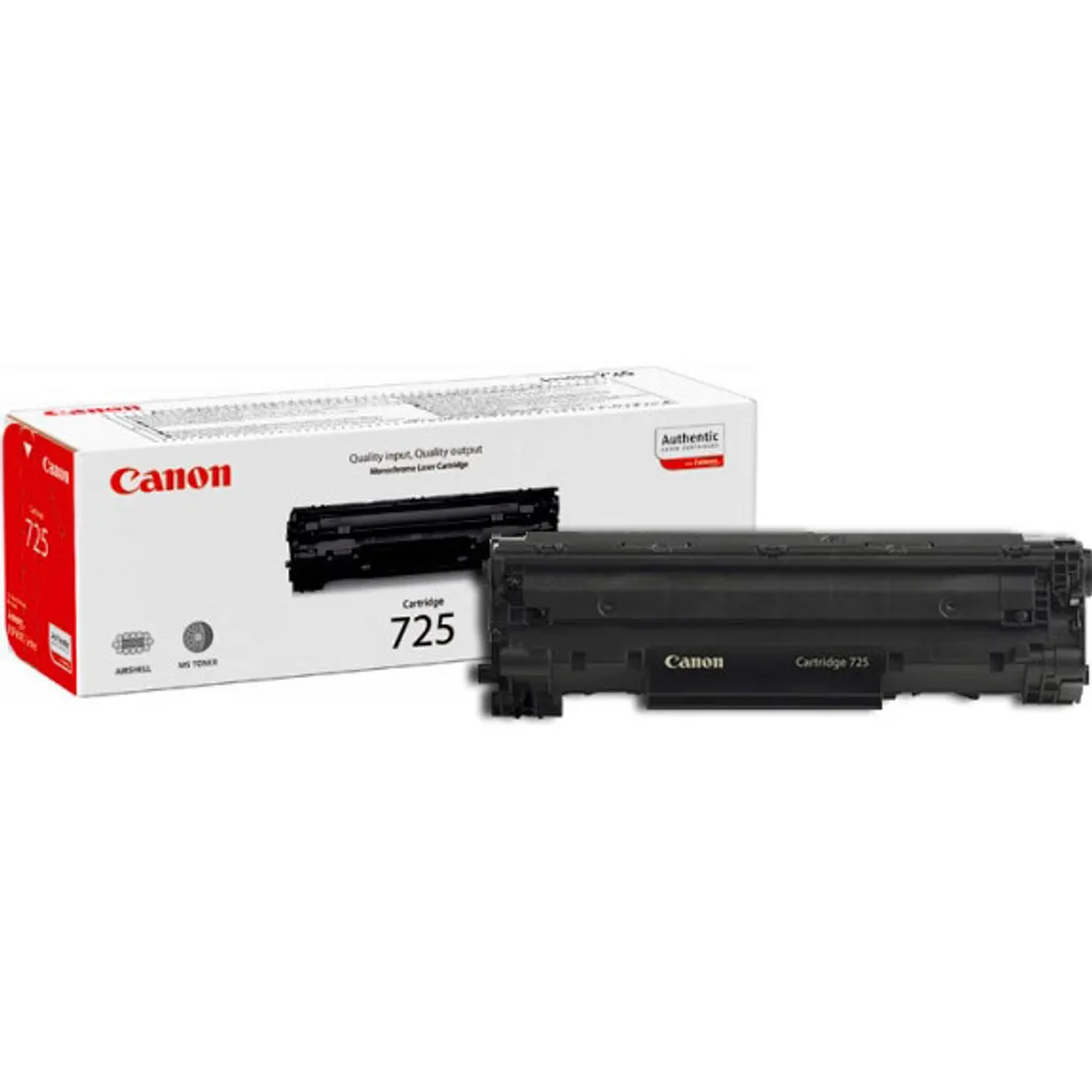 Canon 725 Black Toner Cartridge (3484B002AA)