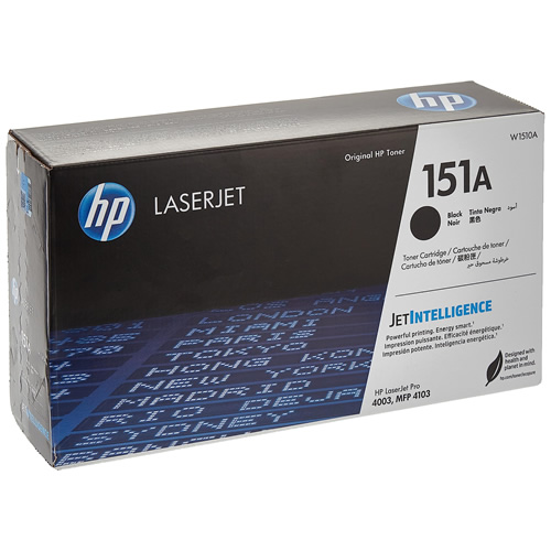 HP 151A Black Original LaserJet Toner Cartridge (W1510A) - Image 3