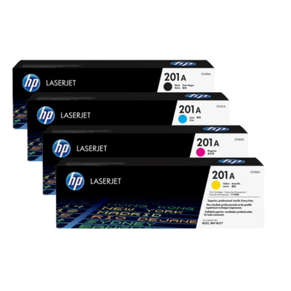 HP 201A Yellow Original LaserJet Toner Cartridge (CF402A) - Image 4