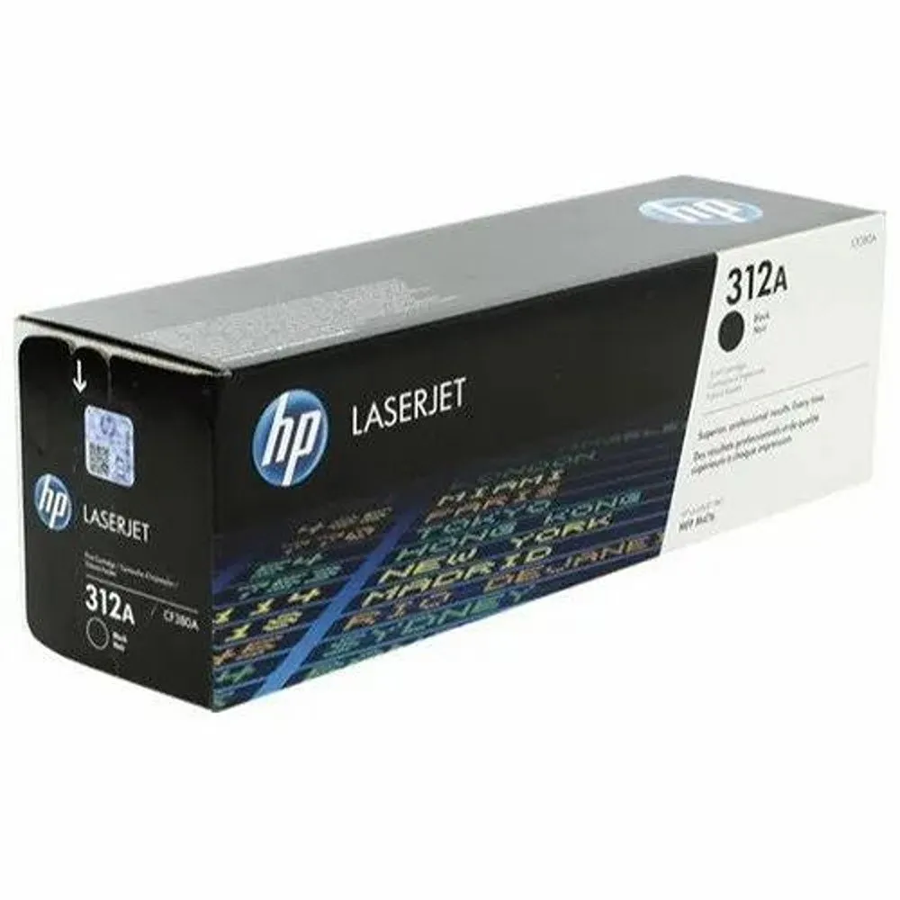 HP 312A Black Original LaserJet Toner Cartridge (CF380A) - Image 4