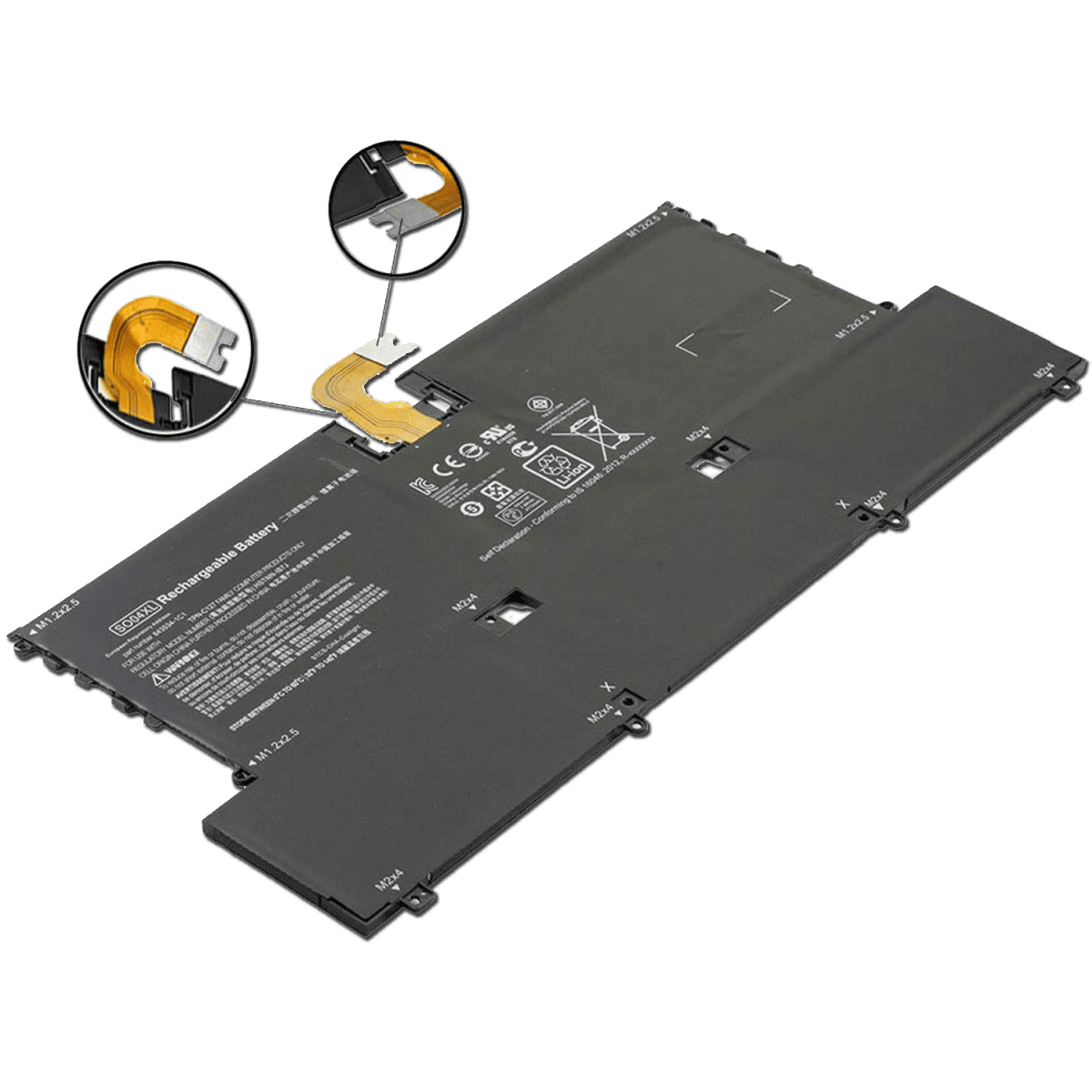 HP SO04XL Replacement Battery (HSTNN-IB7J) for Spectre Pro 13 G1, 13-v, 13t-v Series - Image 5