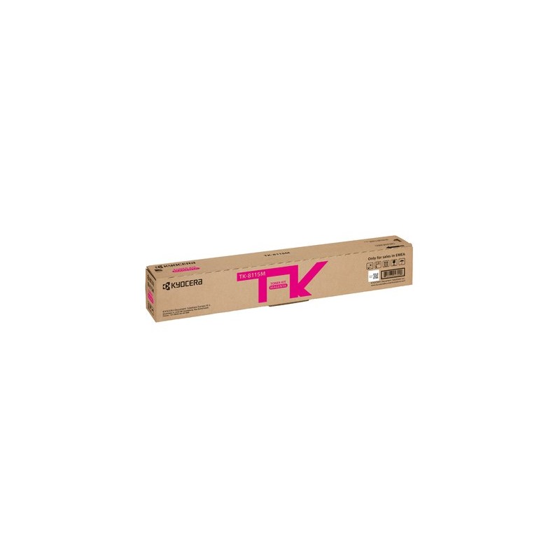 Kyocera TK-8115M Magenta Toner Cartridge (1T02P3BNL0) - Image 2