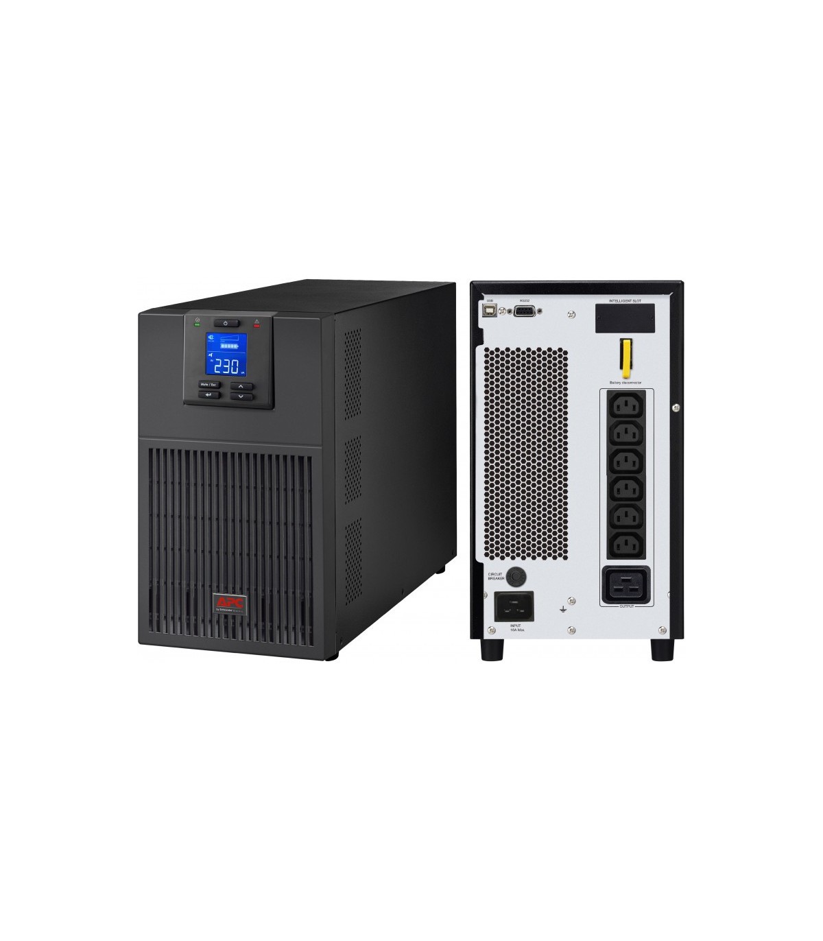 APC SRV3KI On-Line Easy UPS, 3000VA/2400W, Tower, 230V - Image 6