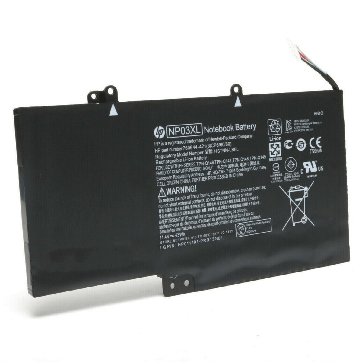HP NP03XL Original Replacement Battery for HP ENVY X360 Series - Image 2