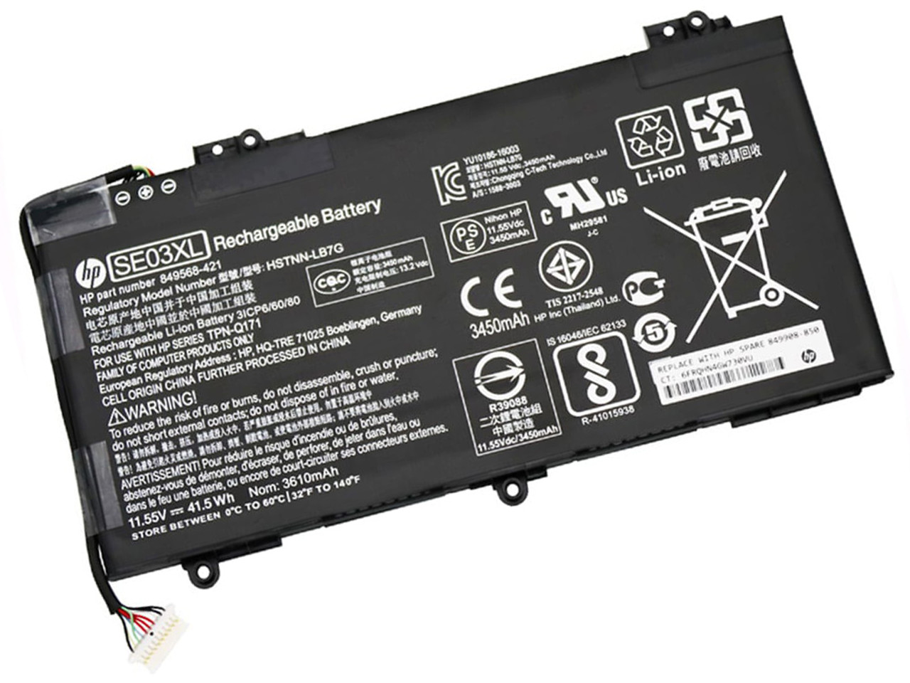HP SE03XL Original Replacement Battery for HP Pavilion 14 & 15 Series - Image 4