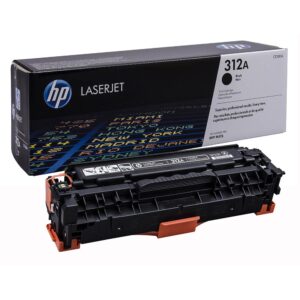 HP 312A Black Original LaserJet Toner Cartridge (CF380A)