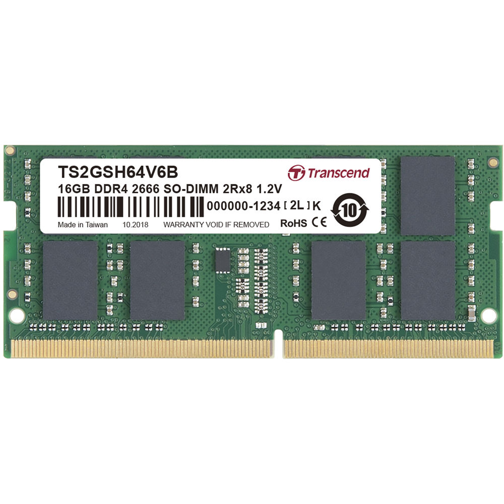 Transcend 16GB DDR4 2666MHz SO-DIMM Laptop Memory - Image 4