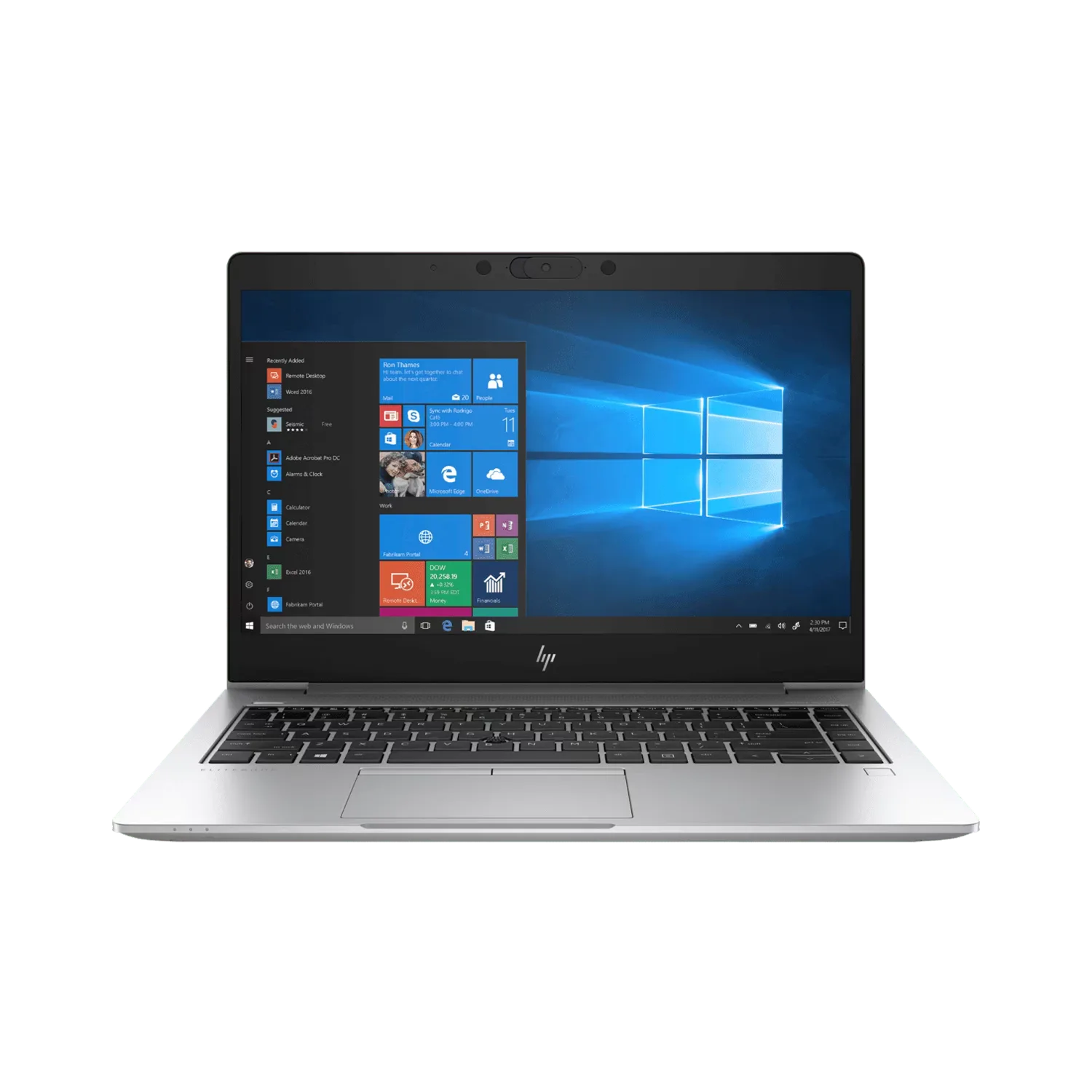 HP EliteBook 745 G6, AMD Ryzen 5, 8GB RAM, 256GB SSD, 14-Inch Touchscreen, 2GB Graphics - Image 2