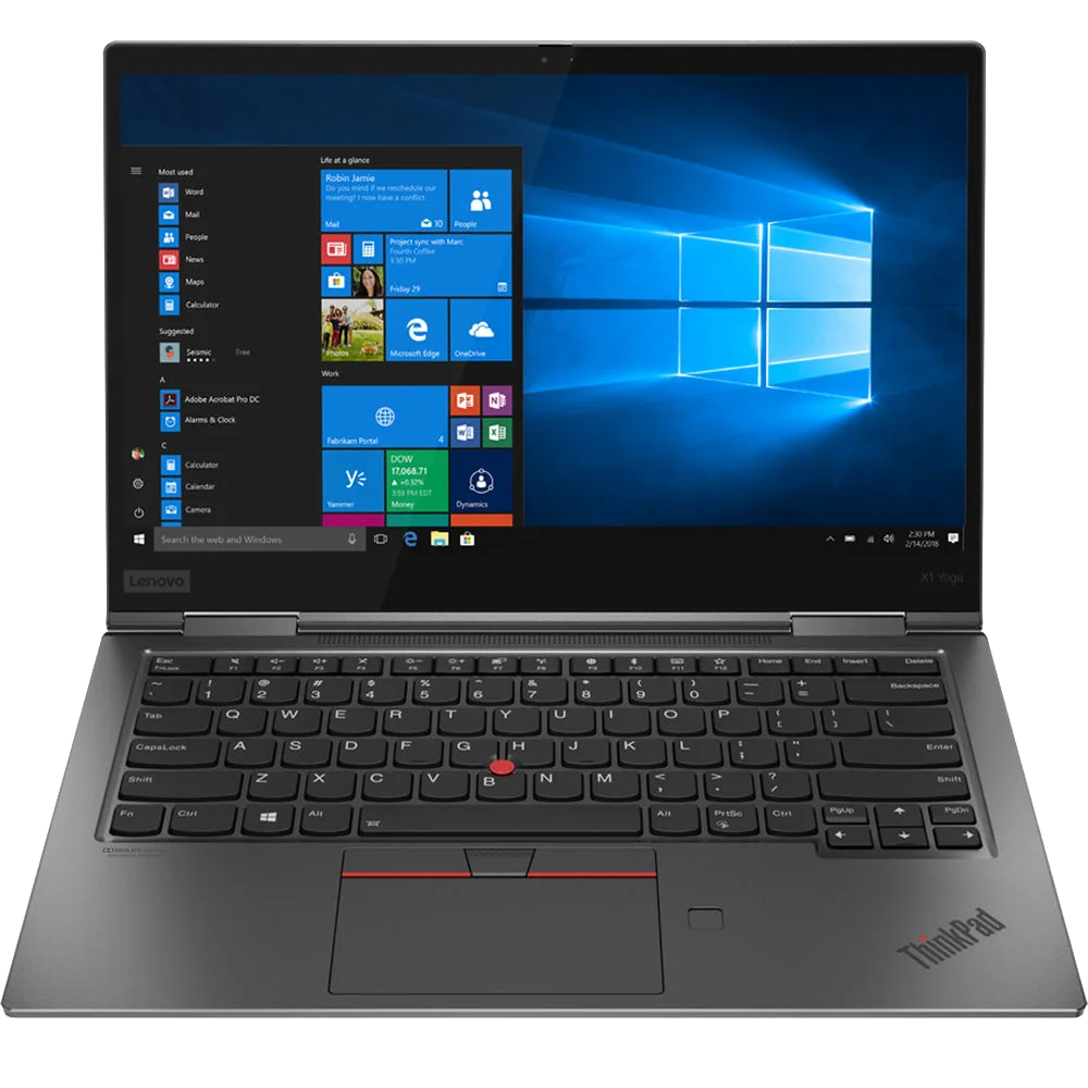 Lenovo ThinkPad X1 Yoga Gen 5, Core i7 10th Gen, 16GB RAM, 512GB SSD, 14.0" FHD(1920 x 1080) Touchscreen Display - Image 2
