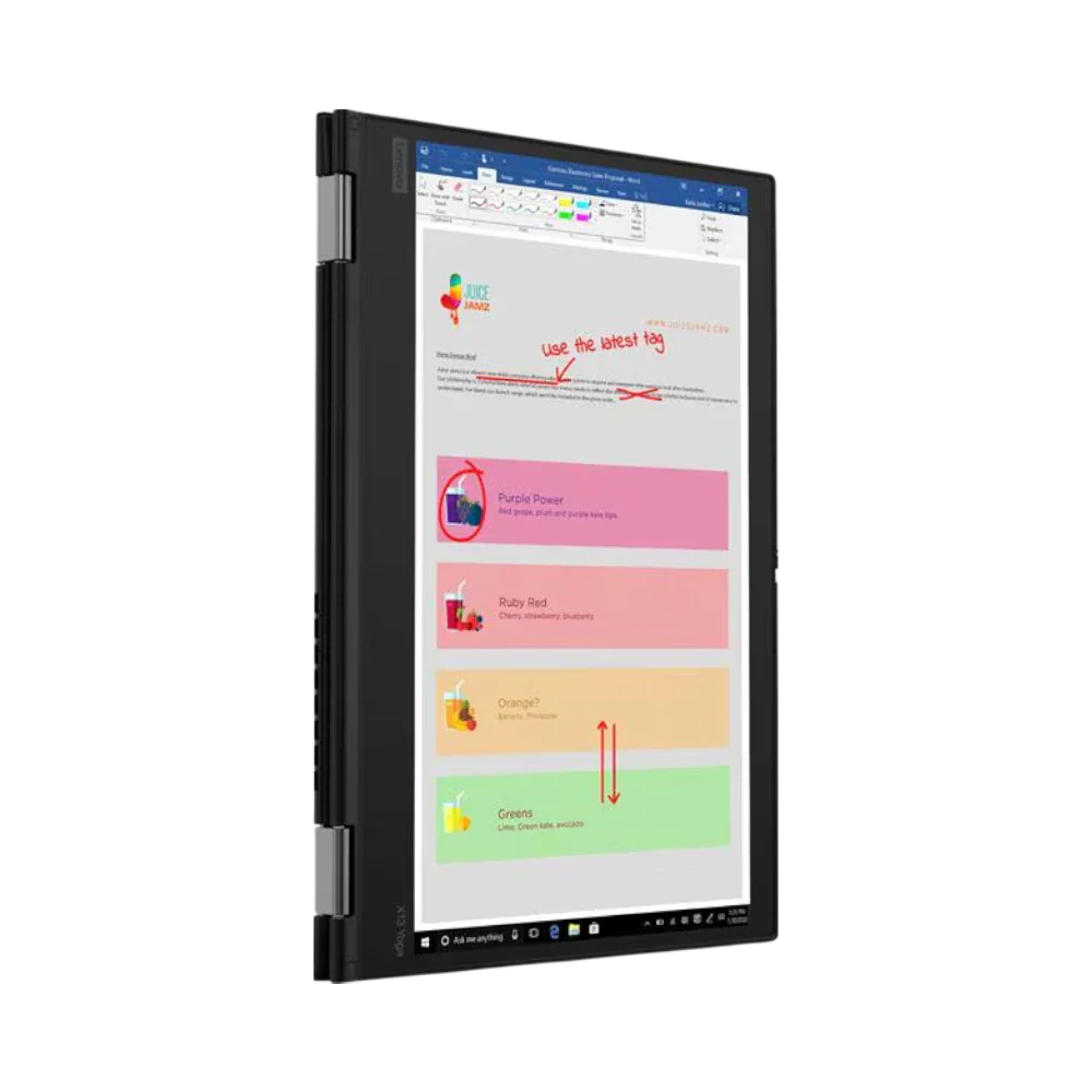 Lenovo ThinkPad X13 Yoga Gen 1, Intel Core i7 10th Gen, 16GB RAM, 512GB SSD, 13-Inch Touchscreen