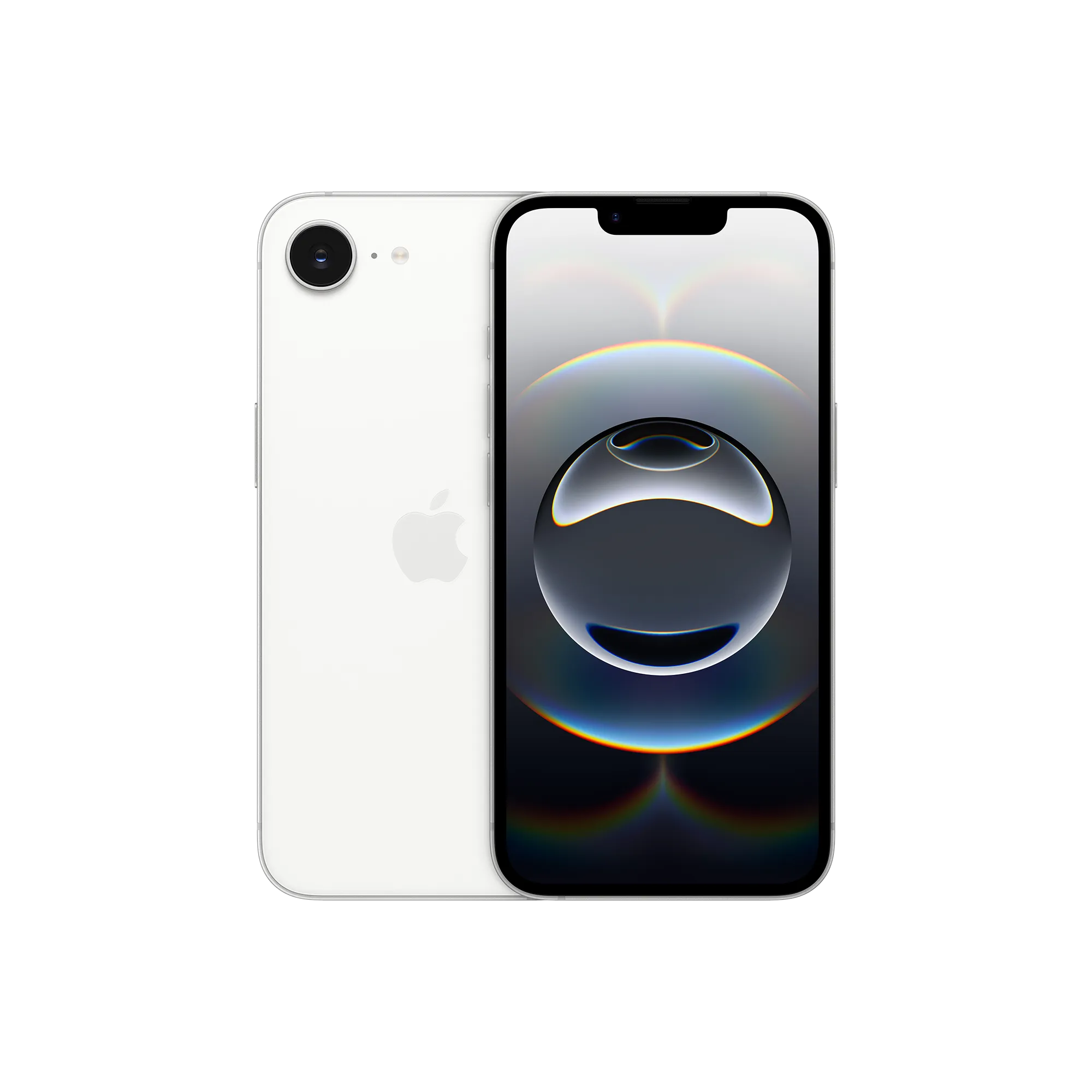Apple iPhone 16e 128GB White (MD0E4LL/A) 2 Years Warranty