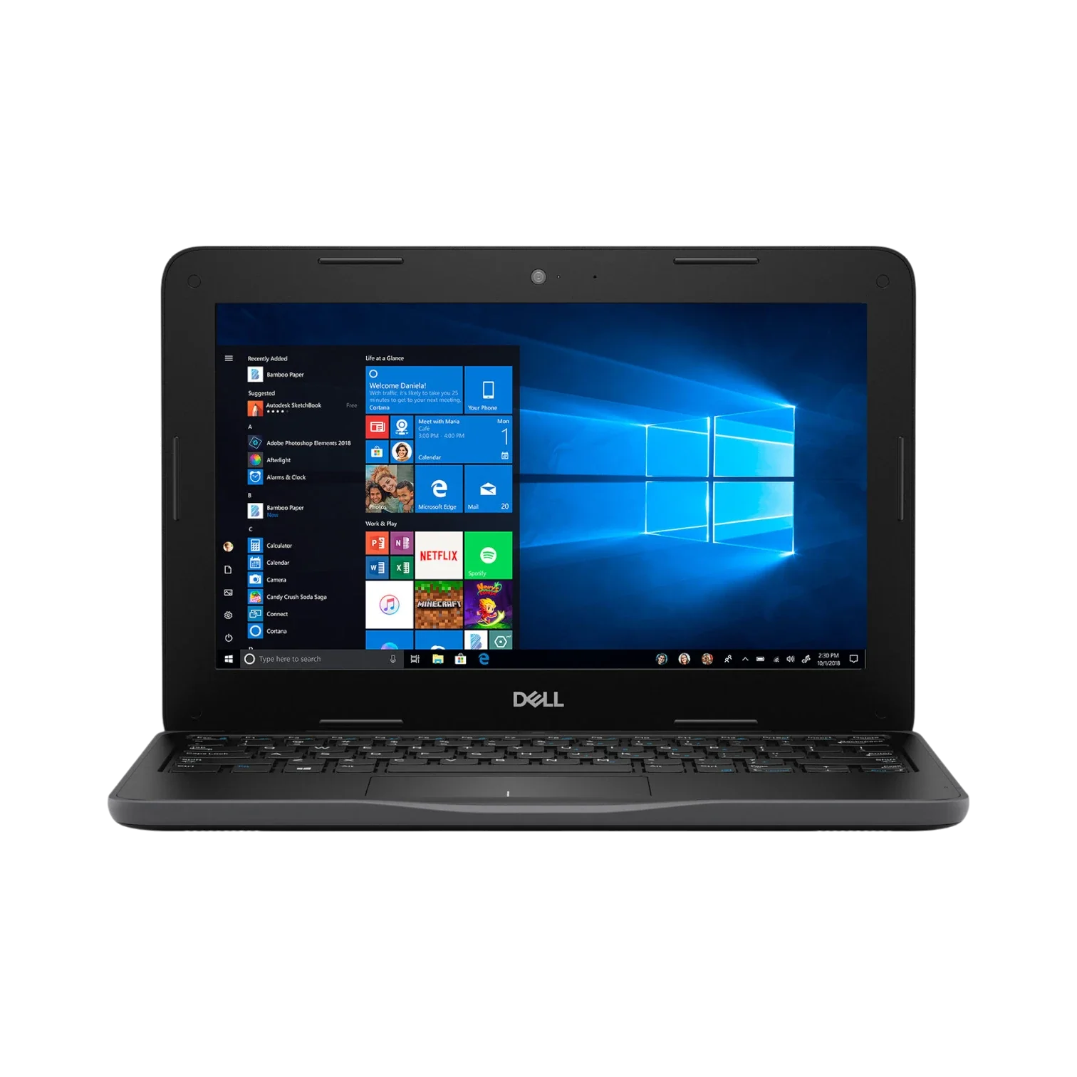 Dell Latitude 3190, Intel Pentium, 4GB RAM, 128GB SSD, 11.6-inch HD Touchscreen