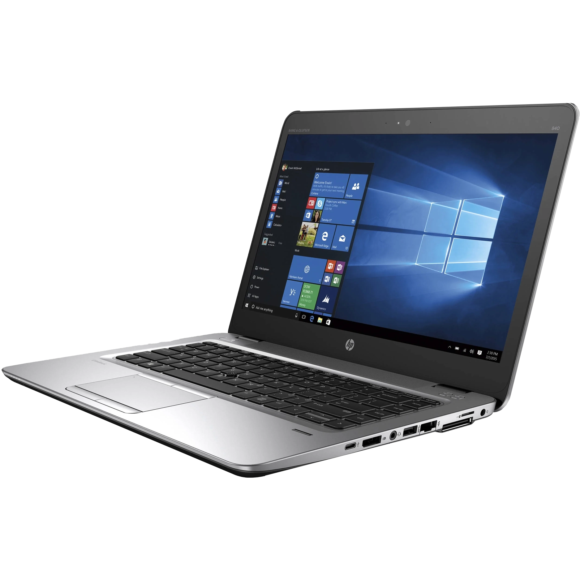 HP EliteBook 840 G3, Core i7 6th Gen, 8GB RAM, 256GB SSD, 14-Inch Full HD Touchscreen - Image 4