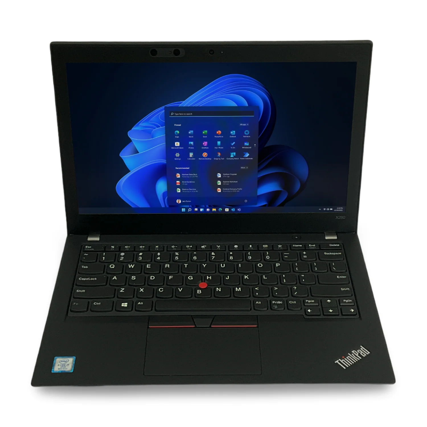 Lenovo ThinkPad X280, Core i5 8th Gen, 8GB RAM, 256GB SSD, 12.5-inch Touchscreen Display - Image 2