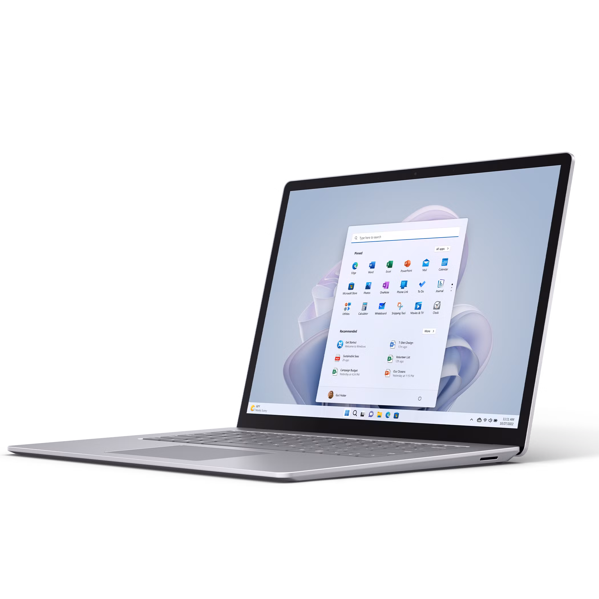 Microsoft Surface Laptop Go 3, Intel Core i5 12th Gen 8GB RAM 256GB SSD, 12.4” PixelSense Touchscreen Display - Image 4