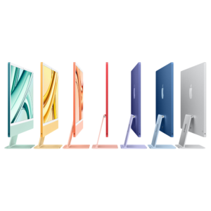 Apple iMac 24" (2024), M4 Chip 4.4GHz, 8-Core GPU, 16GB RAM, 256GB SSD, 24-Inch Retina Display