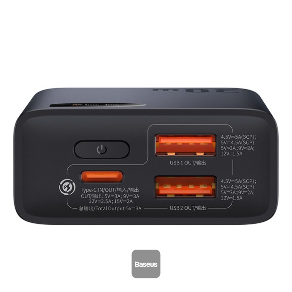 Baseus Adaman 2 Digital Display Powerbank 10000mAh 30W - Image 2