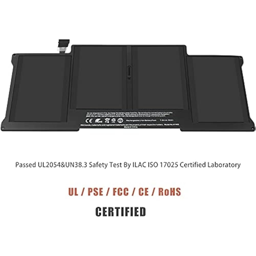 Apple A1405/A1377/A1496 Replacement Battery for MacBook Air 13" A1369/A1466 - Image 3