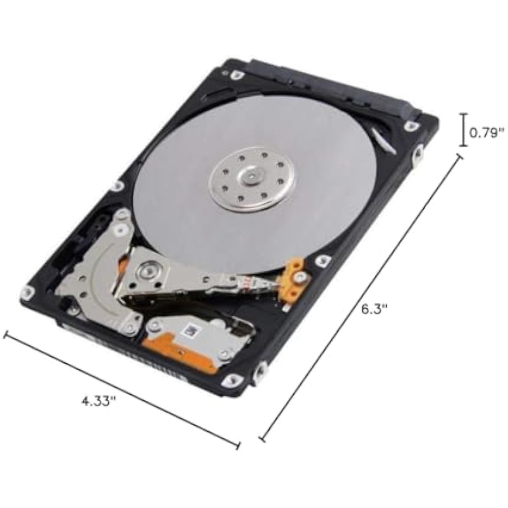 Toshiba 1TB 2.5" Laptop Hard Drive - Slim/7mm (Pullout, Tested) - Image 2