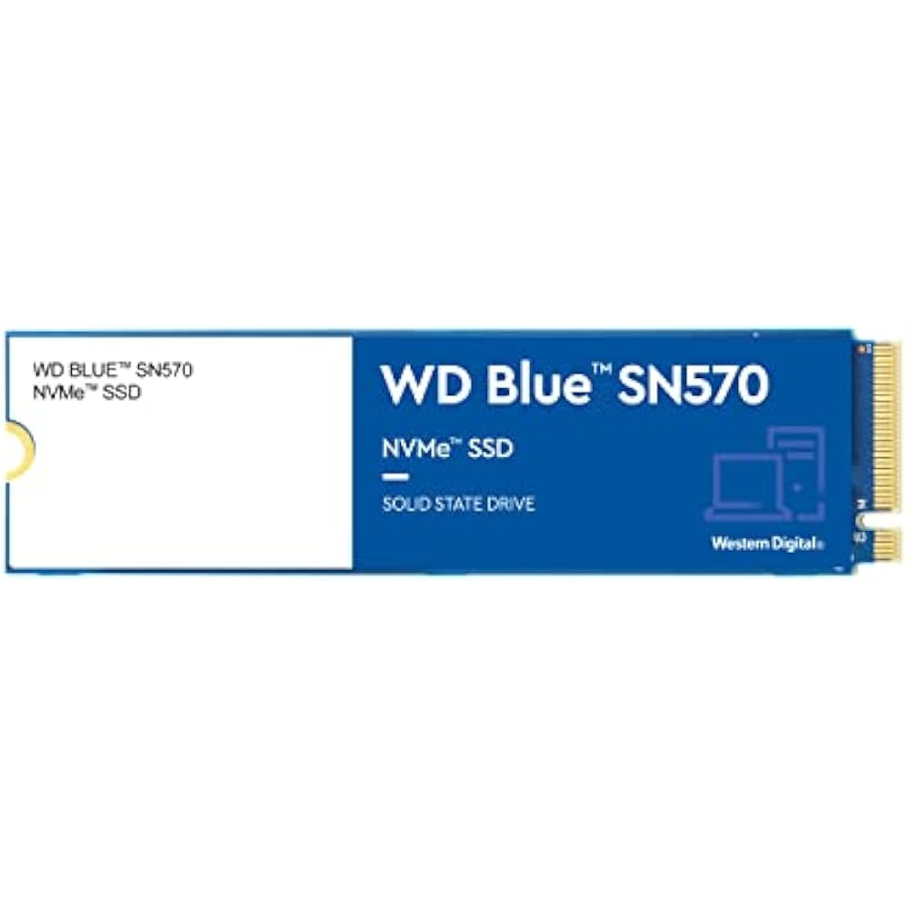 WD Blue SN570 (WDS100T3B0C) 1TB M.2 NVMe SSD - Single Cut (Pullout, Tested)