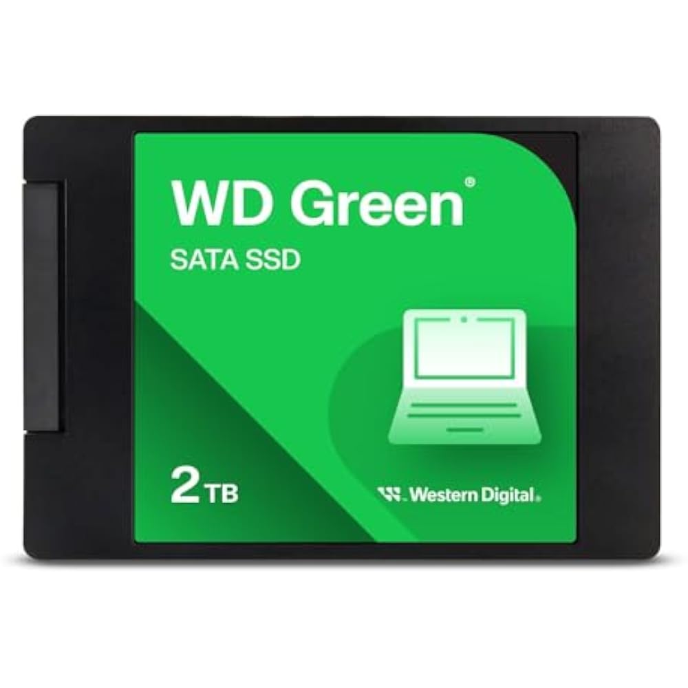 WD Green (WDS200T2G0A) 2TB 2.5" SATA SSD (Pullout, Tested)