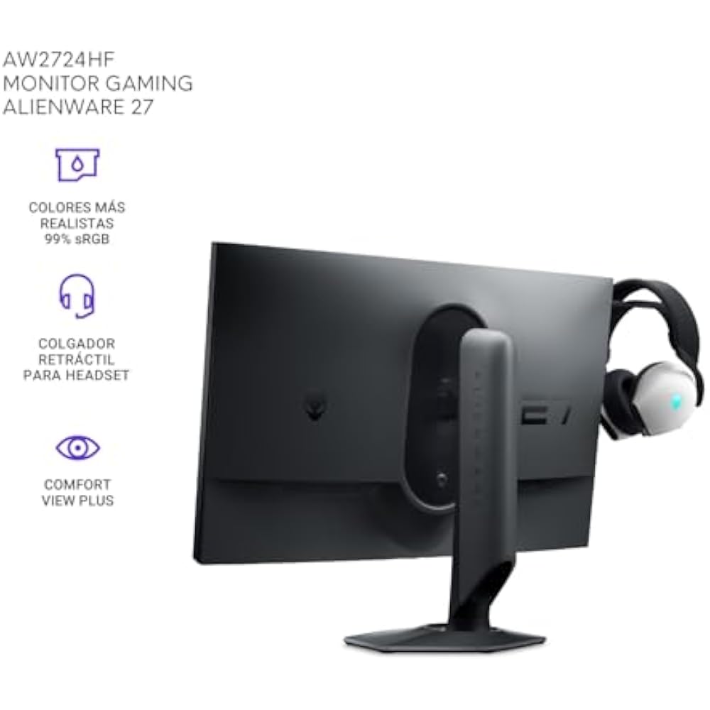 Alienware AW2724HF 27-Inch FHD Gaming Monitor - Image 3