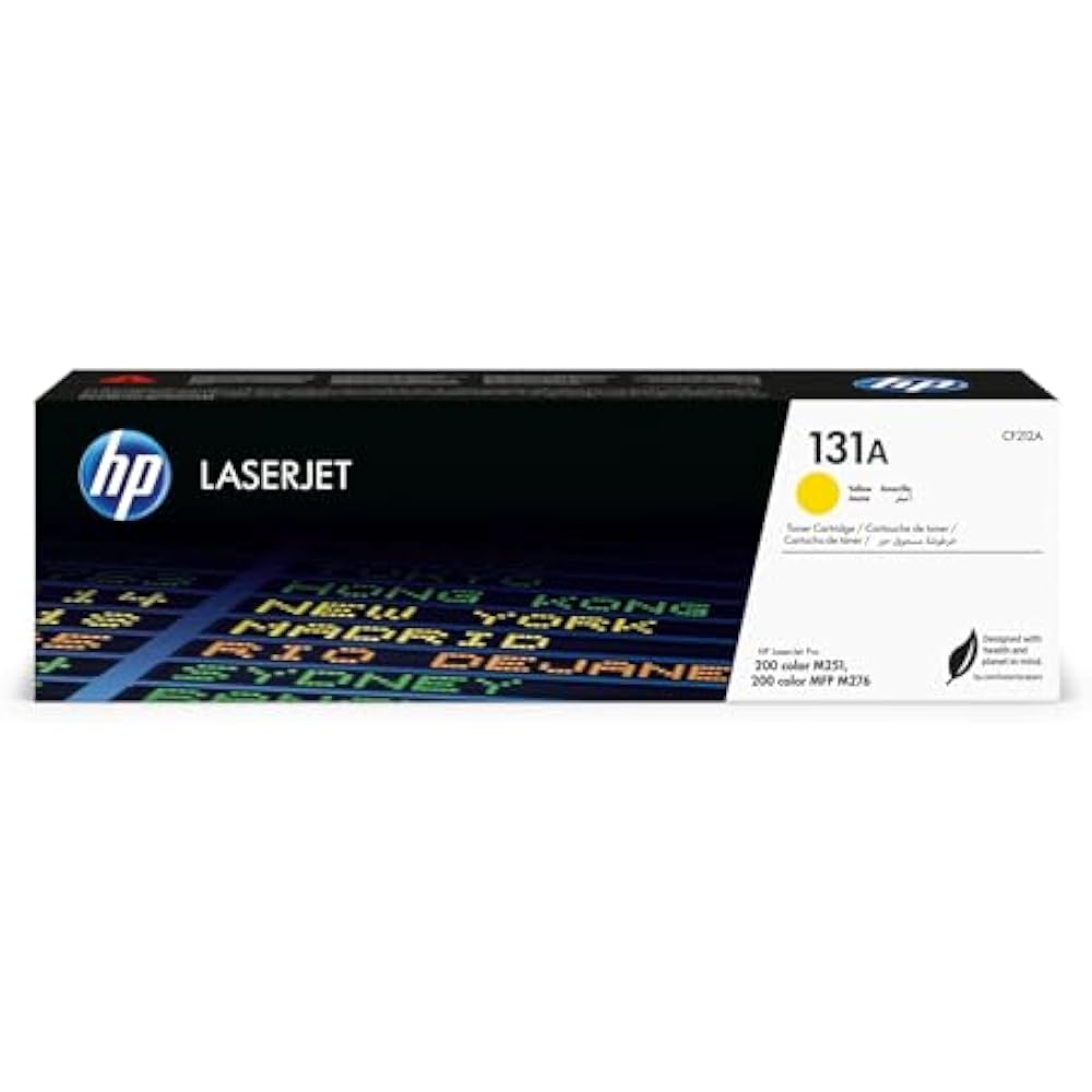HP 131A Yellow Original LaserJet Toner Cartridge