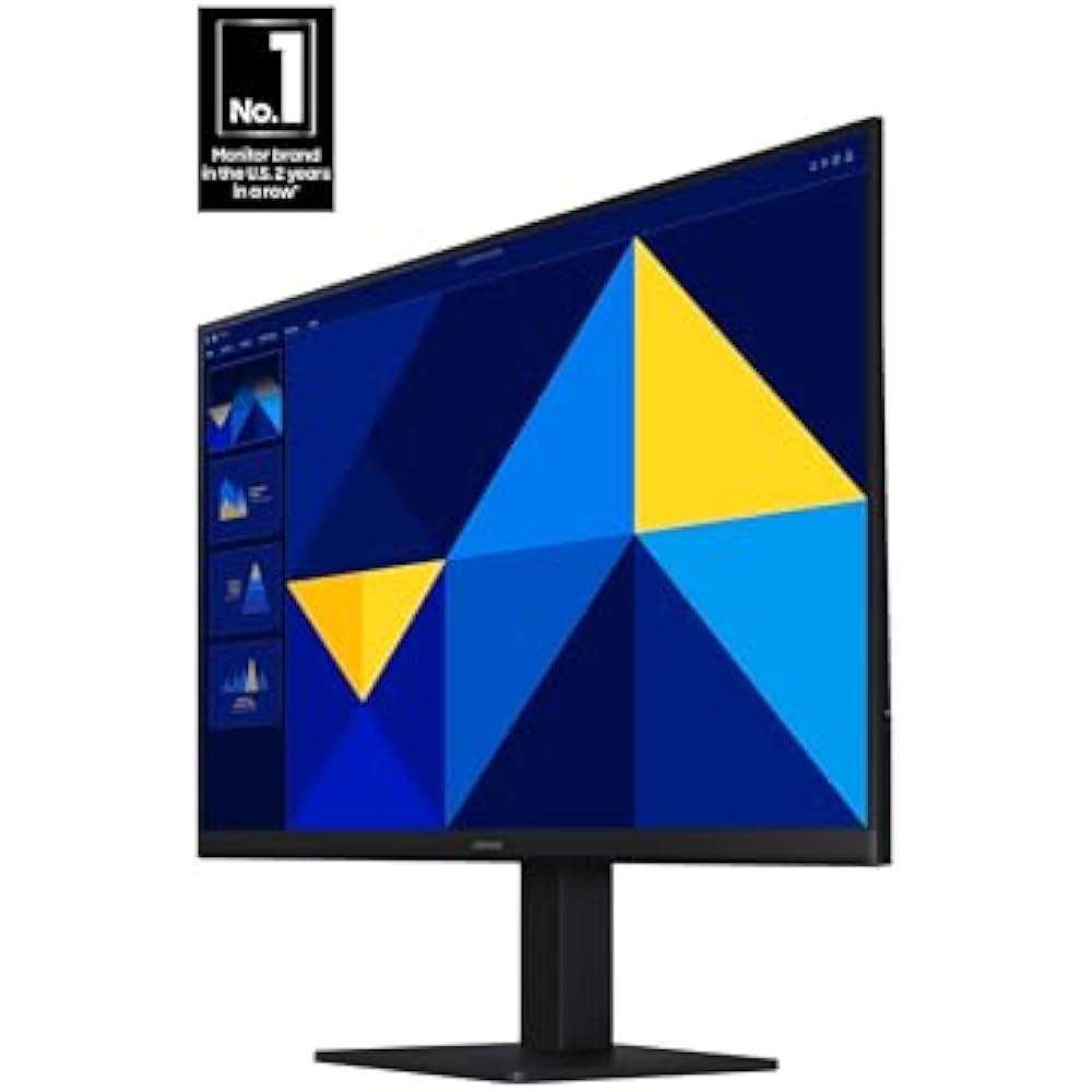 Samsung Essential Monitor S3 S30GD 24-Inch FHD IPS 100Hz LS24D300GAMXUE - Image 2