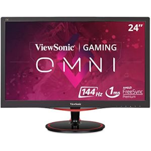 ViewSonic VX2458-P-MHD 24-Inch FHD Gaming Monitor 144Hz