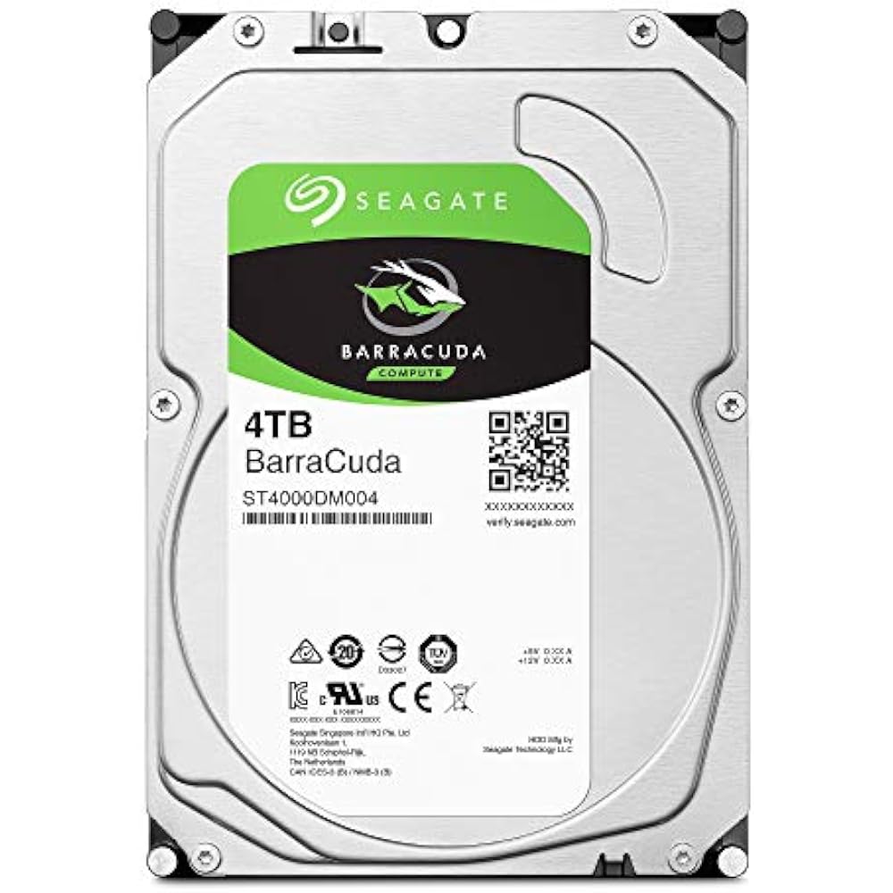 Seagate BarraCuda 4TB 3.5" Desktop Hard Drive (Pullout, Tested) - Image 3