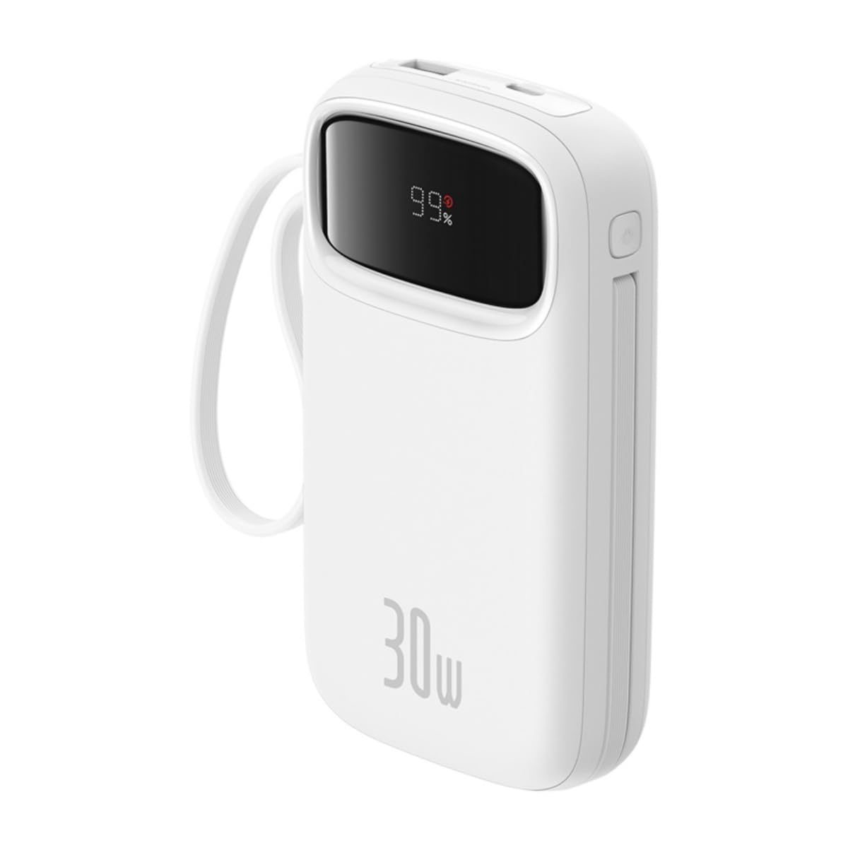 Baseus Qpow 2 30W 20000mAh Powerbank, White - Image 2