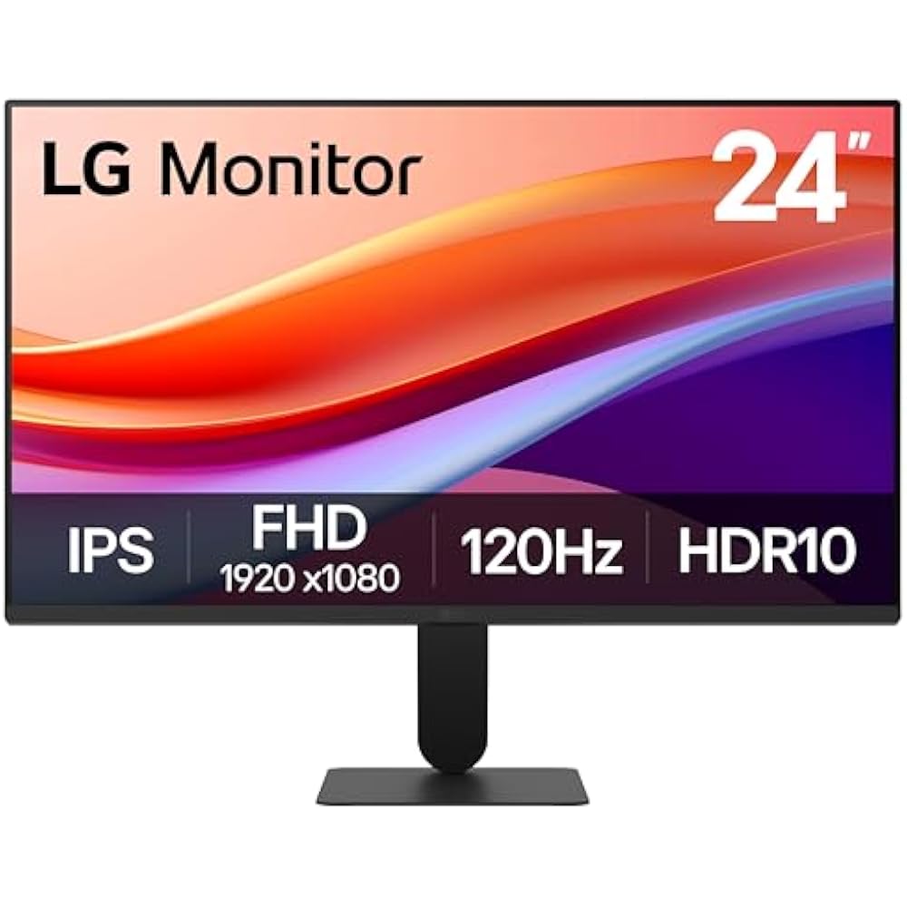LG 24U411A-B 24-Inch Full HD IPS Monitor 120Hz