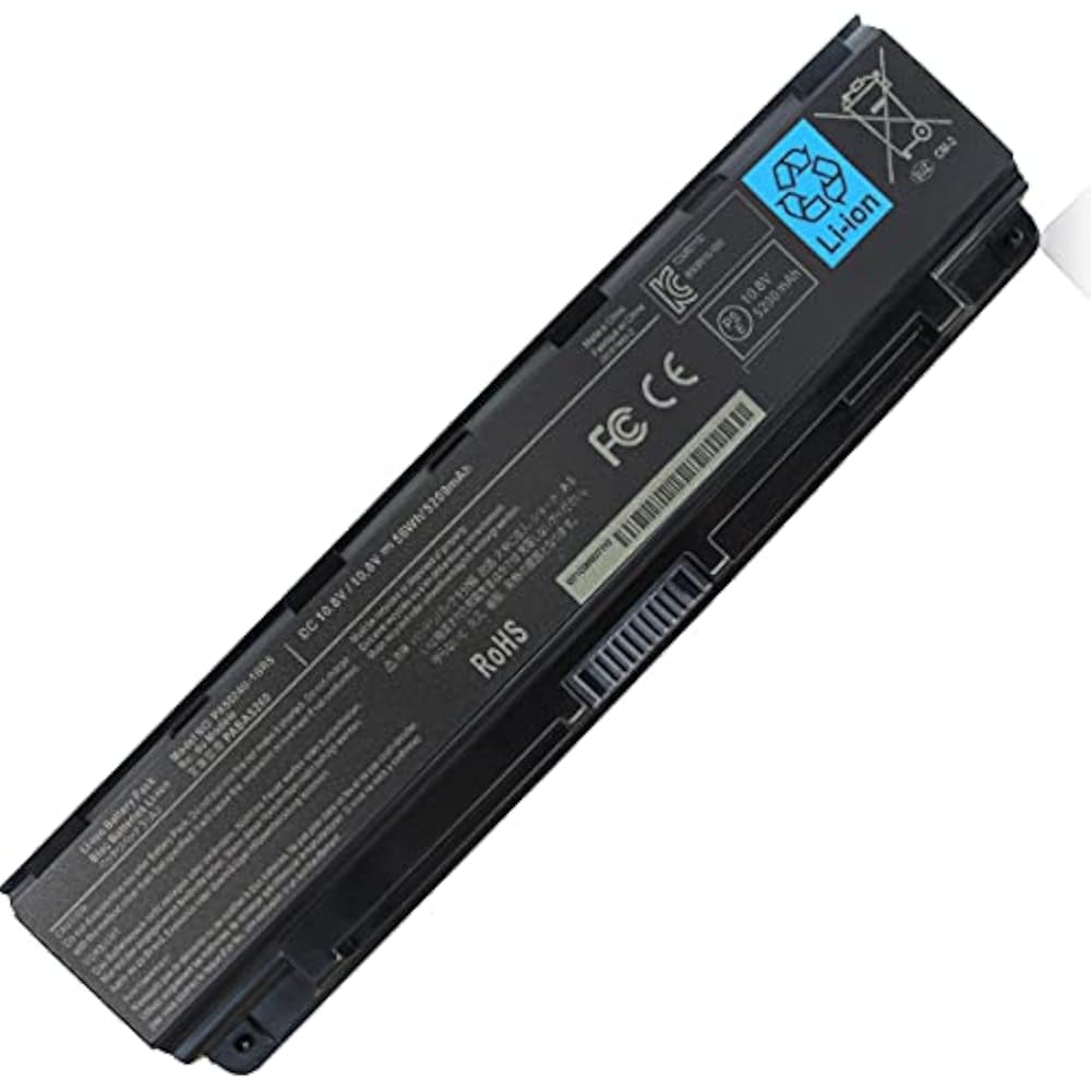 Toshiba PA5024U-1BRS Replacement Battery for Satellite C850/L800/L850/C855/C870/L855/L870