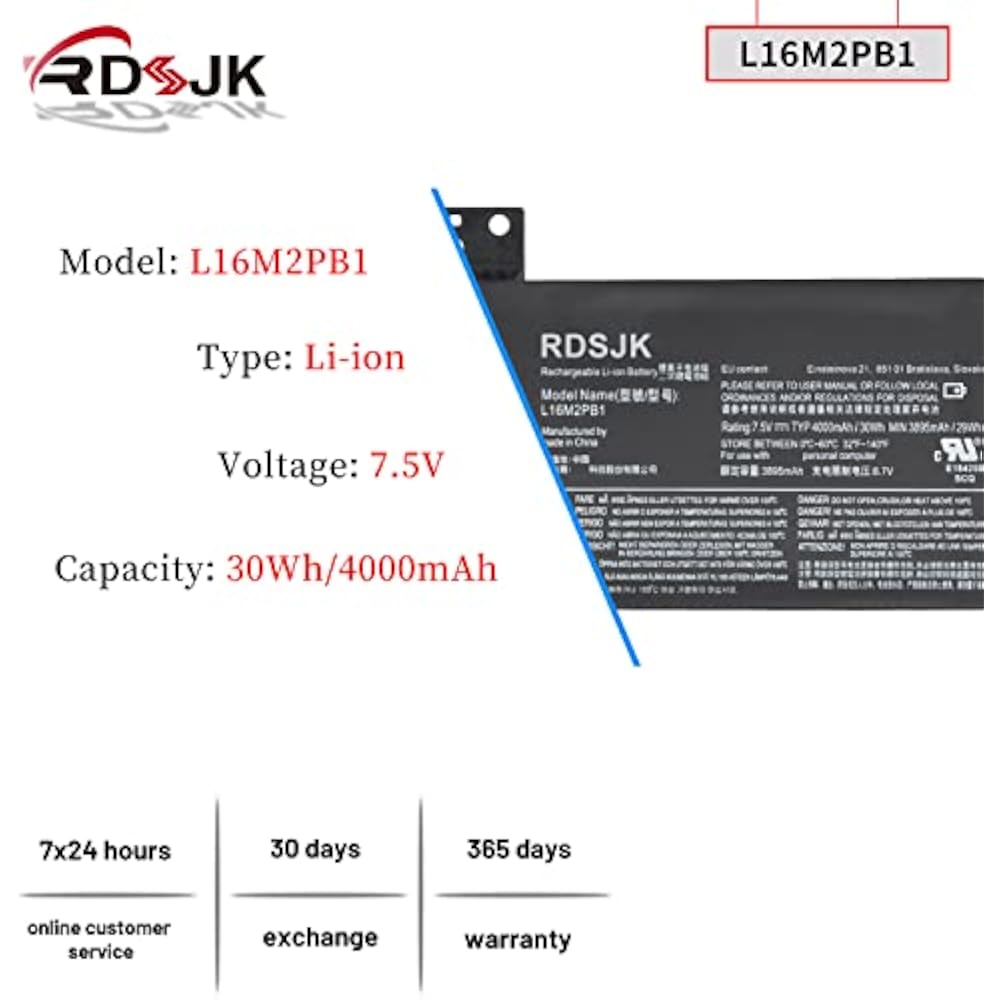 Lenovo L16M2PB1 Original Replacement Battery for IdeaPad 320/330 Series - Image 2