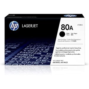 HP 80A Black Original LaserJet Toner Cartridge