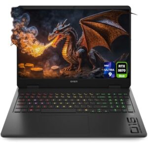HP Omen Slim 16 Intel Core Ultra 9 285H 16GB RAM 1TB SSD RTX 5070 8GB 16" Non-Touch Shadow Black